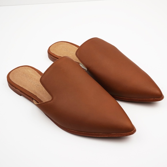 New MADEWELL The Gemma Mule in English Saddle Leather - Picture 5 of 5